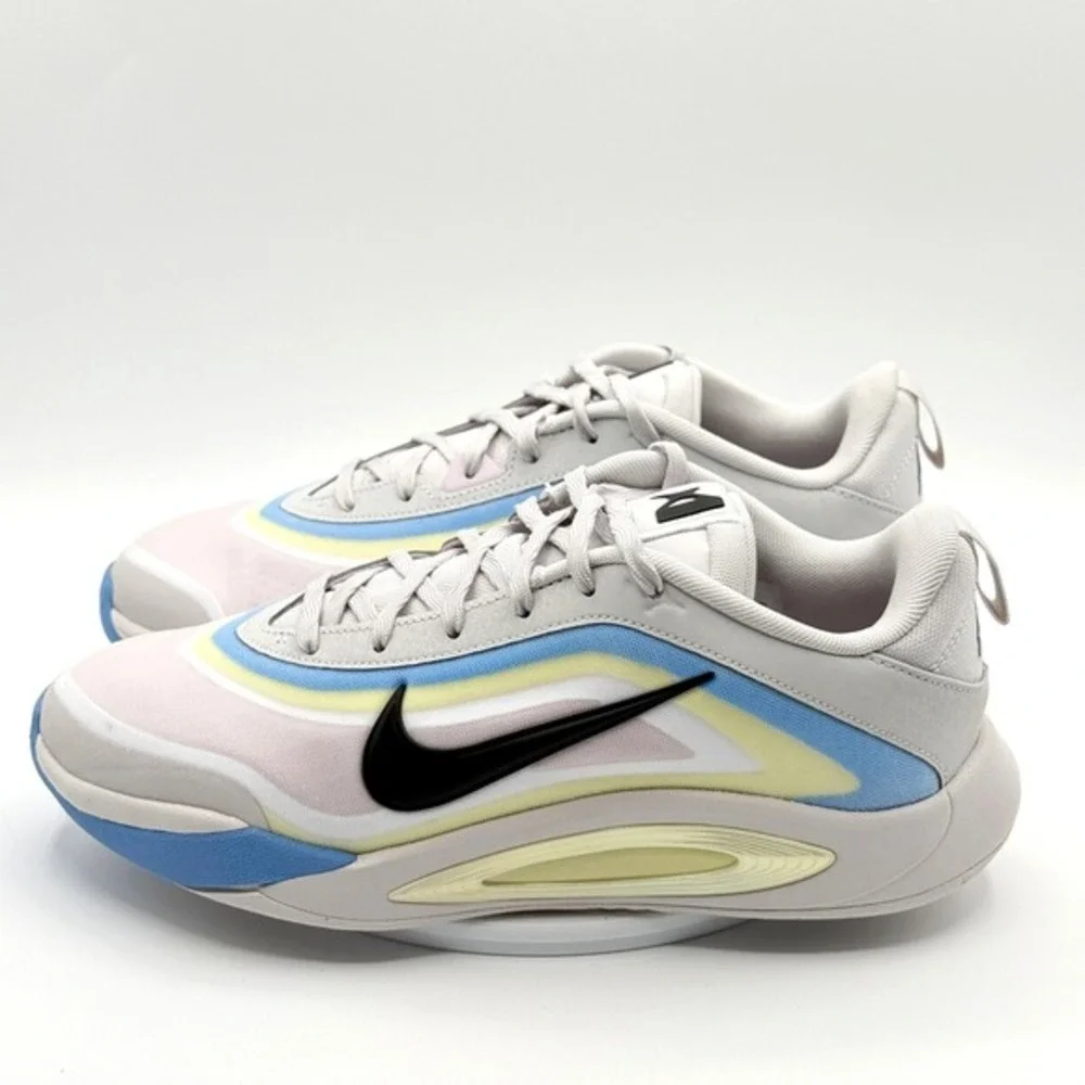 Nike‎ A'ja Wilson A'One Basketball Shoes GS Kids Size 6.5 Grey/Blue, New